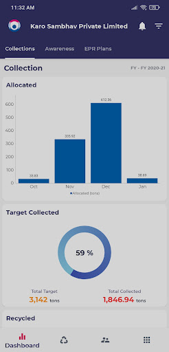 Android application Karo Sambhav- Tyre screenshort