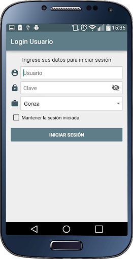 Infinito Mobile Screen 2
