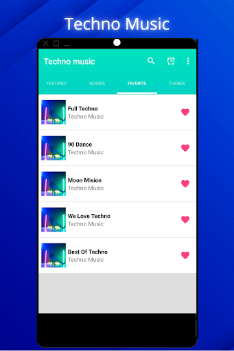 Techno Music App Screen 3