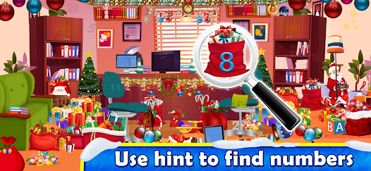 Christmas Hidden Objects : Alphabets & Numbers  screenshots 2