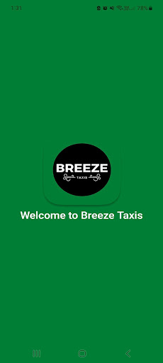 Android application Breeze Taxis screenshort