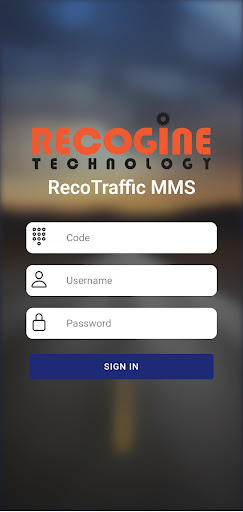 Android application RecoTraffic MMS screenshort