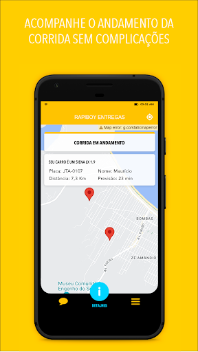 RapiBoy Entregas Screen 2