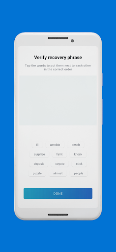 Attarius wallet Screen 3