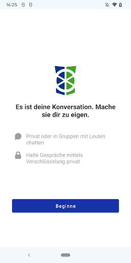 Android application Chat-App Stadt Gütersloh screenshort