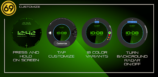 [69D] Light Signals watch face Screen 2