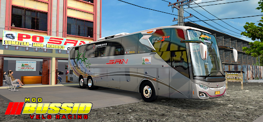Android application Mod Bussid Velg Racing screenshort