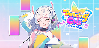 Game screenshot Dancing Girls - Sticker Tiles mod apk