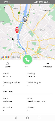Tadam Futár Screen 2