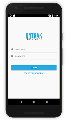 Android application Ontrak screenshort