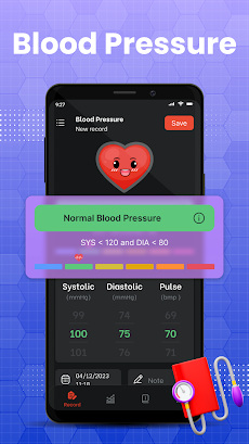 Blood Pressure - Heart Rateのおすすめ画像3