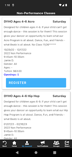Beatz Dance Studio Screen 3