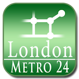 London tube (Metro 24) icon