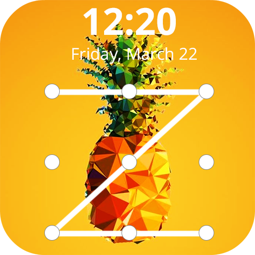 Pineapple Pattern Lock Screen logo
