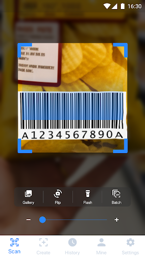 QR Code Scanner App, QR Scan Screen 2