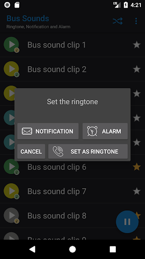 Bus Sounds Screen 3