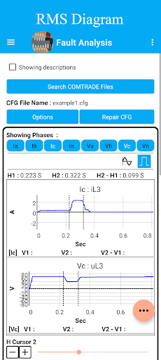 FaultA - Fault Analysis Screen 2