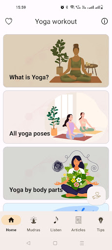 Android application Daily Yoga | Meditation App screenshort