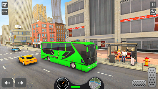 バス シミュレータ 運転 ゲーム 3D