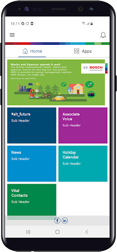 Android application Associate Assistance screenshort