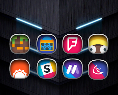 Aurum - екранна снимка на пакет с икони