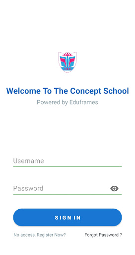 Android application The Concept School screenshort