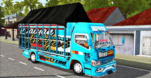Android application Truck Simulator Indonesia OLEN screenshort