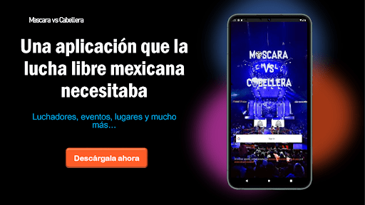 Android application Máscara vs Cabellera screenshort