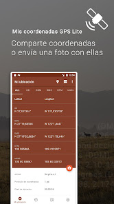 Screenshot 1 Convertidor coordenadas GPS android