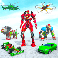 Multi Robot Transforming Games Drone Robot Wars
