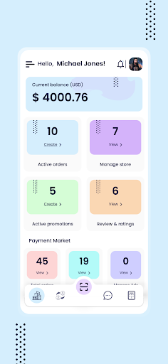 Android application ChainEX Merchant screenshort