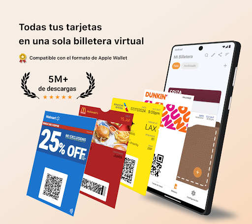 Pass2U Wallet - Tarjetas screenshot 1