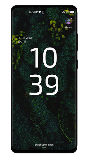 Android application Dark Minimal EMUI 10/11 Theme screenshort
