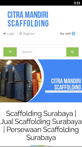 Android application Citra Mandiri Scaffolding Sura screenshort