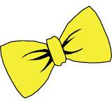 Bowtie yellow GO Launcher icon