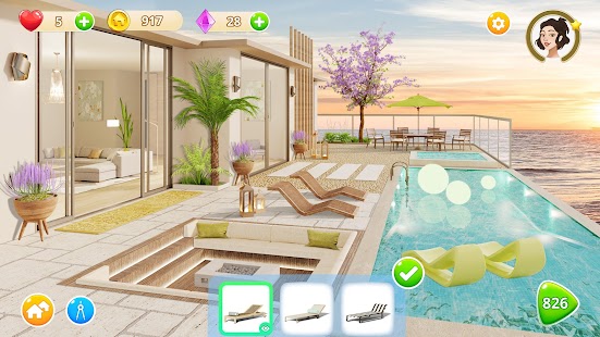 Homematch Home Design Game Screenshot