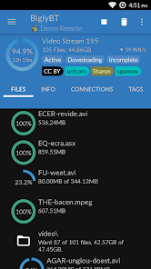 Imágen 2 BiglyBT, Torrent Downloader android
