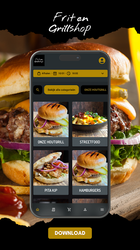 Android application Frit & Grillshop screenshort