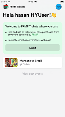 FRMF Ticketsのおすすめ画像2