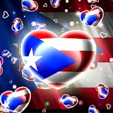 Puerto Rico Flag Love icon