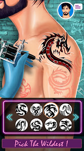 Ink Tattoo:Tattoo Drawing Game  screenshots 15