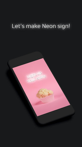 NEONY - neon sign text on pic Screen 2