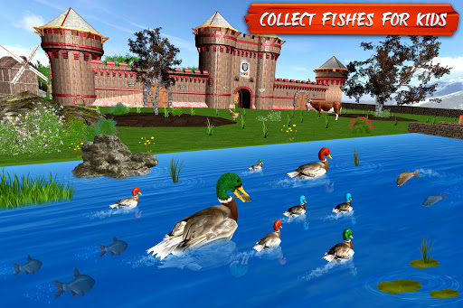 Virtual Duck Simulator 3D: Real Duck Family Games APK MOD (Astuce) screenshots 3