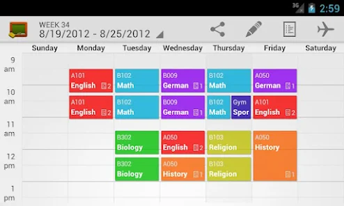 My Class Schedule (donation) – Apps no Google Play