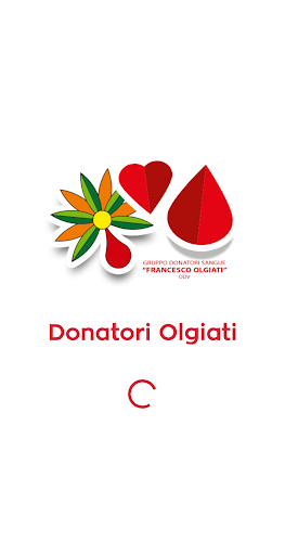 Android application Donatori Olgiati screenshort