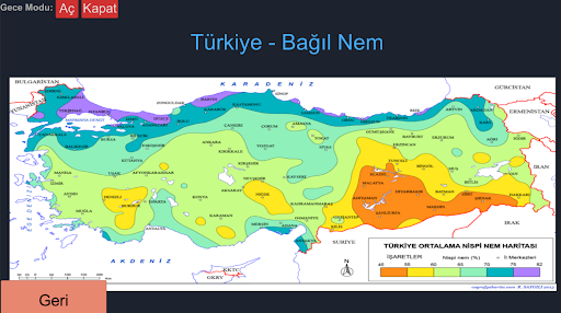 Coğrafya Haritalar TYT-AYT Screen 2