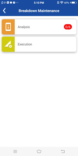 Android application Muscat Bay Technician screenshort