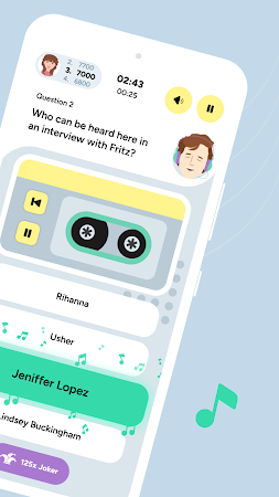 Game screenshot Quiz with Fritz - Music Trivia hack