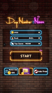 Drop Numberu2122: Neon 2048 1.1.0 APK screenshots 7