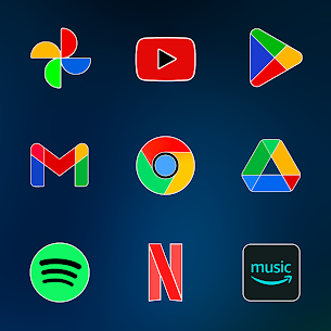 FluOxigen – Icon Pack APK (Naka-Patch/Buong Bersyon) 4